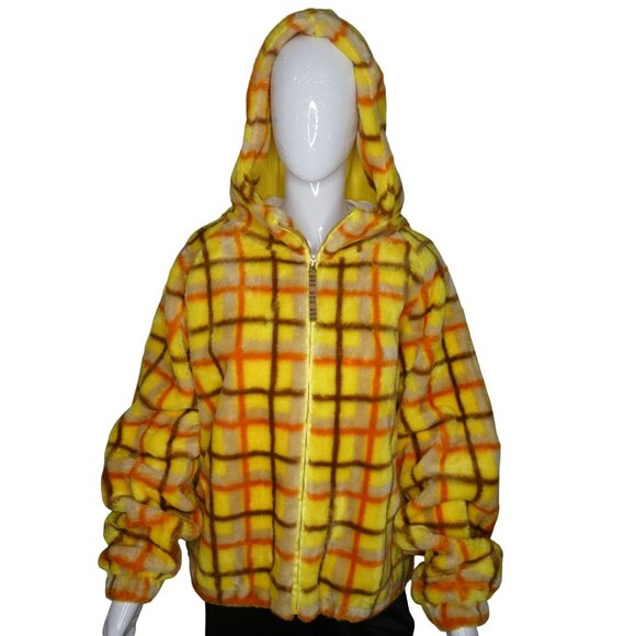 UGG Olympia Jacket Plaid Punk with hood - Picture 1 of 9